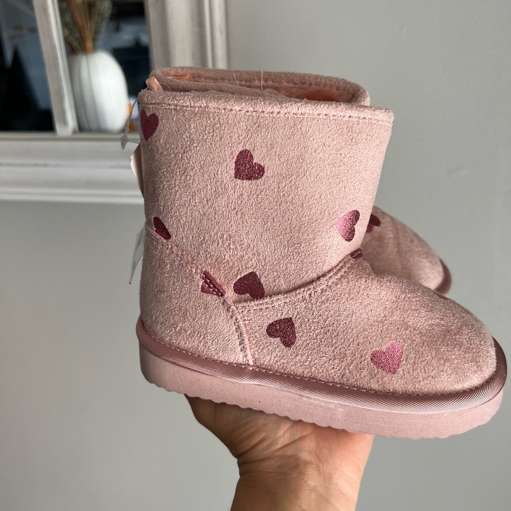 H&M pink boots 7.5-8